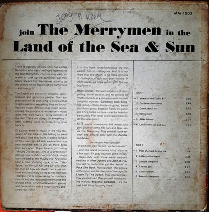 The Merrymen : Join The Merrymen In The Land Of Sea & Sun (LP, Album)