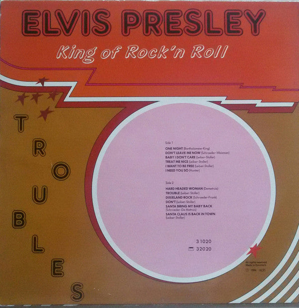 Elvis Presley : Troubles (LP, Comp)