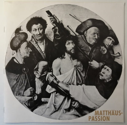 Johann Sebastian Bach - Dietrich Fischer-Dieskau, Peter Pears, Elisabeth Schwarzkopf, Christa Ludwig, Nicolai Gedda, Walter Berry, Philharmonia Chorus Und Philharmonia Orchestra, Otto Klemperer : Matthäus-Passion (Box + 4xLP, RE)