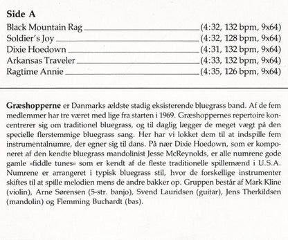 Græshopperne, Betty Baking Plate & the Bull Mountain Bakers : Square Dance Tonight Vol. 1 (LP, Album)