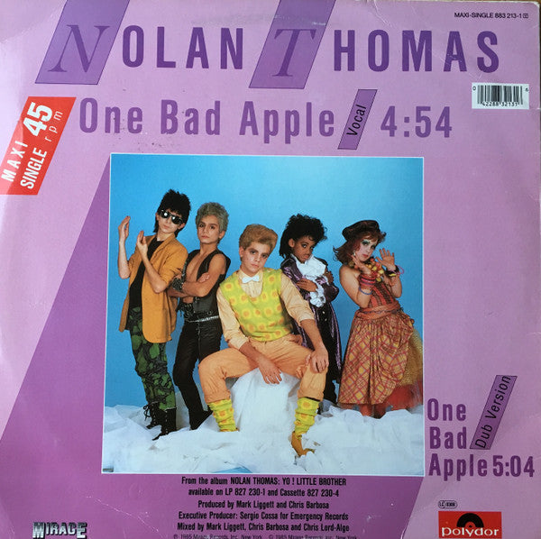 Nolan Thomas : One Bad Apple (12", Maxi)