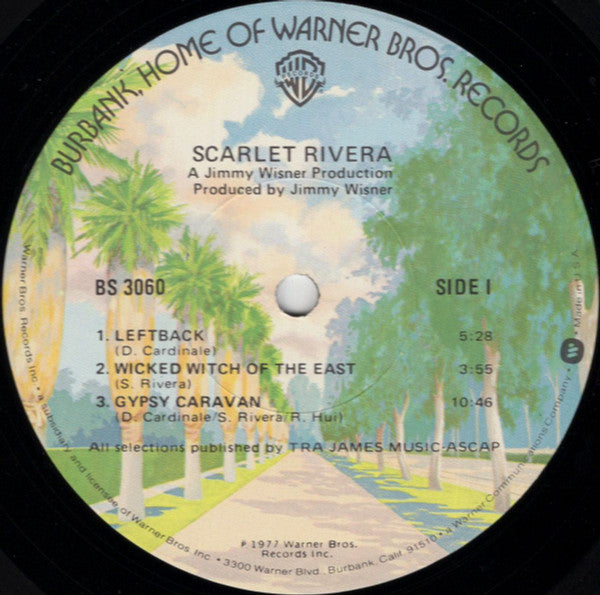 Scarlet Rivera : Scarlet Rivera (LP, Album)