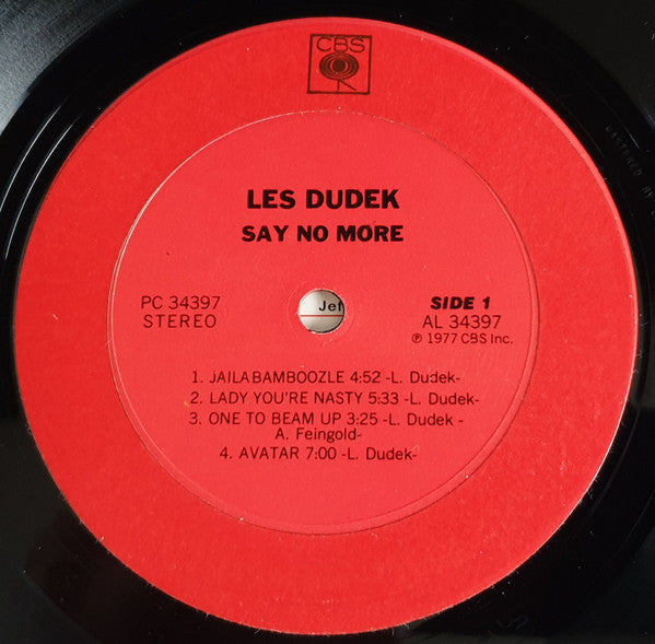 Les Dudek : Say No More (LP, Album)