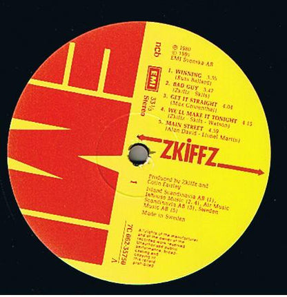 Zkiffz : Zkiffz (LP, Album)