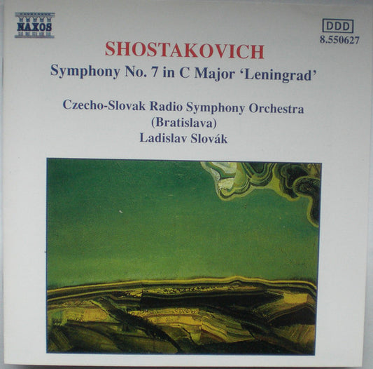 Dmitri Shostakovich, Slovak Radio Symphony Orchestra, Ladislav Slovák : Symphony No. 7 In C Major 'Leningrad' (CD, Album)