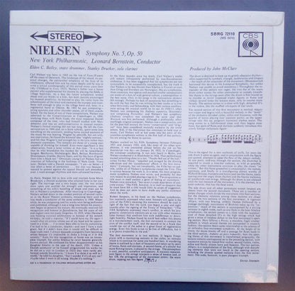 Carl Nielsen - Leonard Bernstein, New York Philharmonic : Symphony No. 5 Op. 50 (LP)