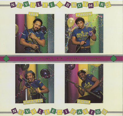 The Neville Brothers : Neville-ization (LP, Album)