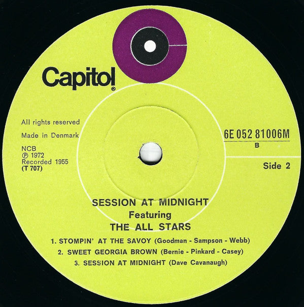 Various : Session At Midnight (Los Angeles) (LP, Album, RE)