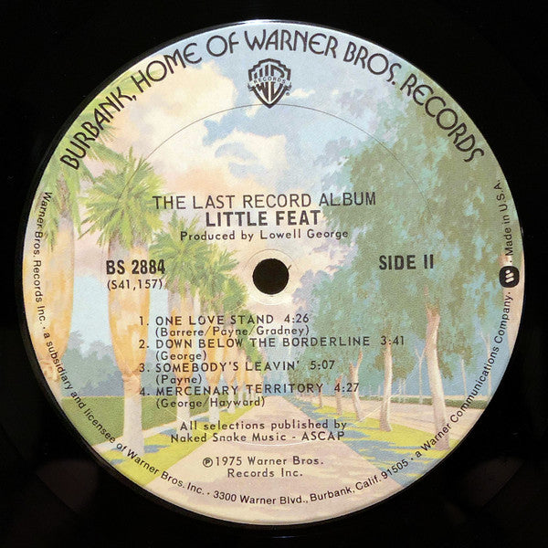 Little Feat : The Last Record Album (LP, Album)