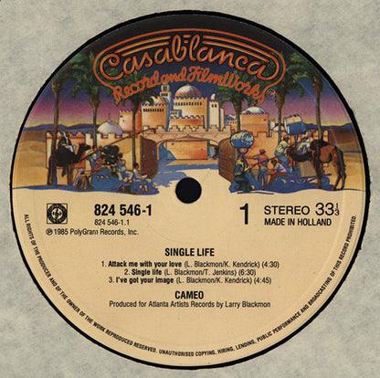 Cameo : Single Life (LP, Album)