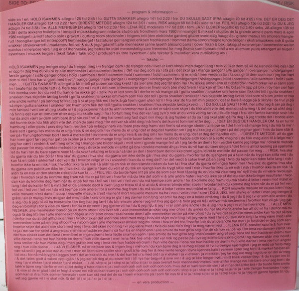 Jahn Teigen : Mentalkrem (LP, Album)