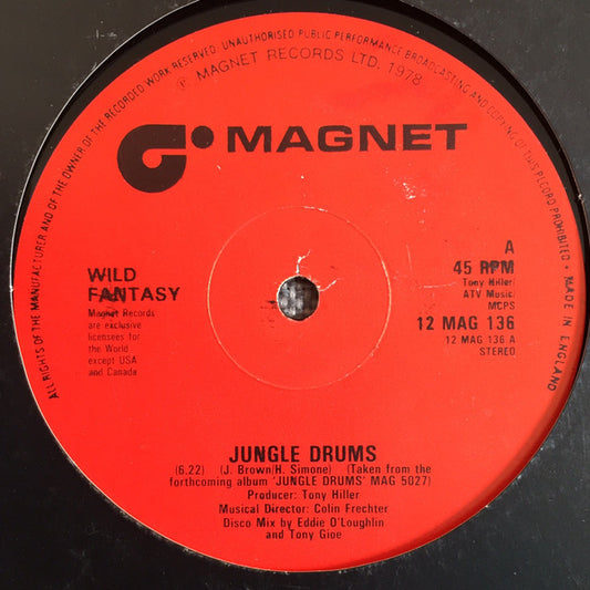 Wild Fantasy : Jungle Drums (12")