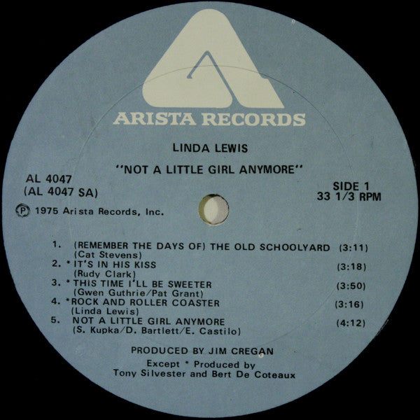 Linda Lewis : Not A Little Girl Anymore (LP, Album)