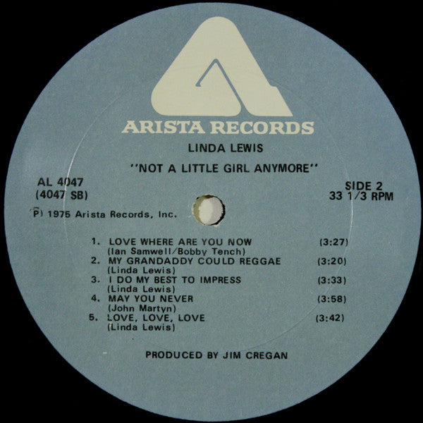 Linda Lewis : Not A Little Girl Anymore (LP, Album)