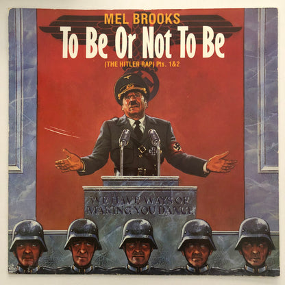 Mel Brooks : To Be Or Not To Be (The Hitler Rap) Pts. 1&2 (12", Single)