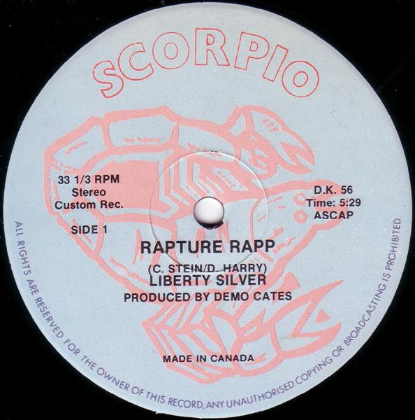 Liberty Silver : Rapture Rapp (12")