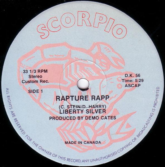 Liberty Silver : Rapture Rapp (12")