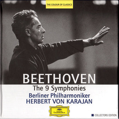 Ludwig van Beethoven : Berliner Philharmoniker, Herbert von Karajan : The 9 Symphonies (Box, RE + 5xCD, Comp, RE, RM)