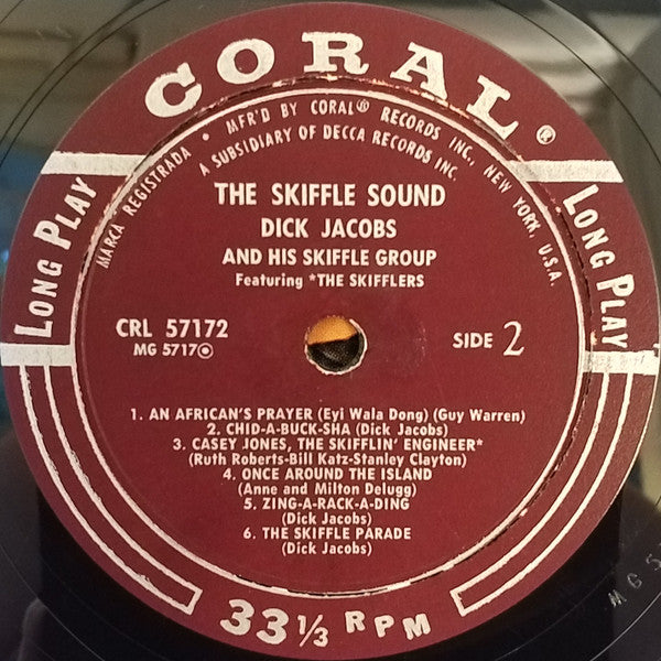 Dick Jacobs And His Skiffle Group : The Skiffle Sound (LP)