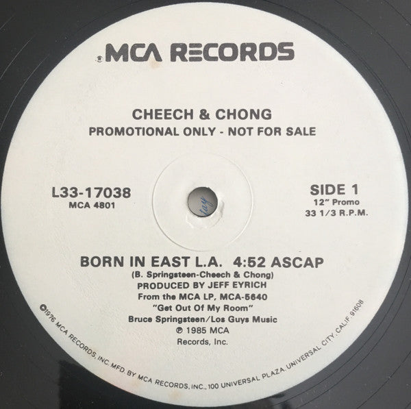 Cheech & Chong : Born In East L.A. (12", Promo)