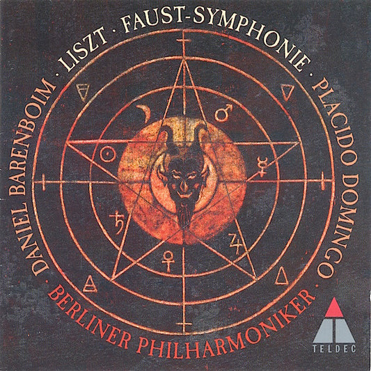 Franz Liszt, Placido Domingo, Chor Der Staatsoper Berlin, Berliner Philharmoniker Conducted By Daniel Barenboim : Faust - Symphonie (CD, Album)