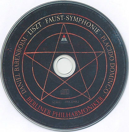 Franz Liszt, Placido Domingo, Chor Der Staatsoper Berlin, Berliner Philharmoniker Conducted By Daniel Barenboim : Faust - Symphonie (CD, Album)