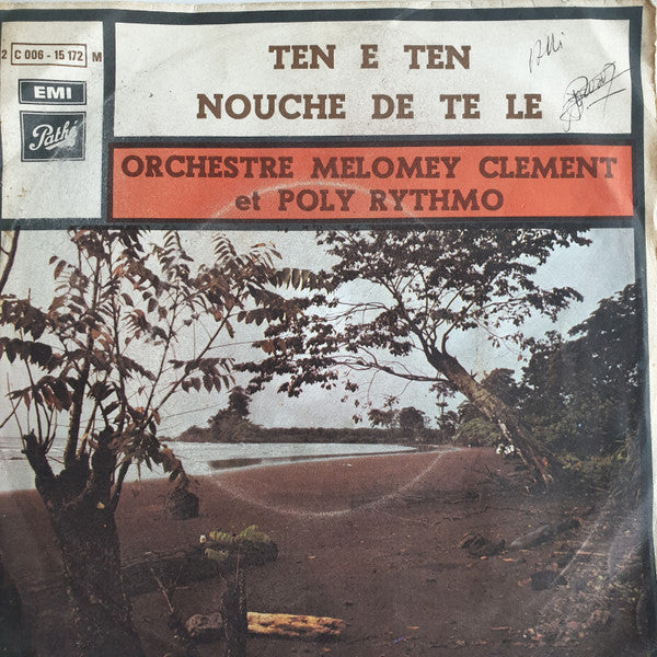 Clément Mêlomê, T.P. Orchestre Poly-Rythmo : Ten É Ten (7")