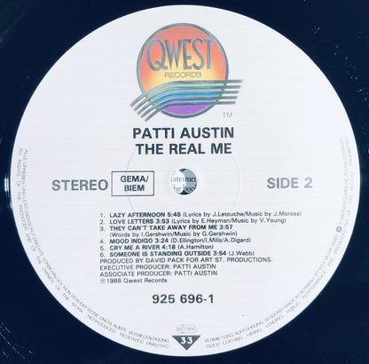 Patti Austin : The Real Me (LP, Album)