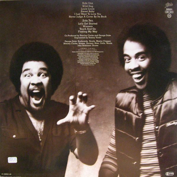 Stanley Clarke/George Duke : The Clarke / Duke Project (LP, Album, RE)