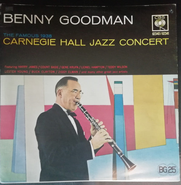 Benny Goodman : The Famous 1938 Carnegie Hall Jazz Concert (2xLP, Album, Gat)