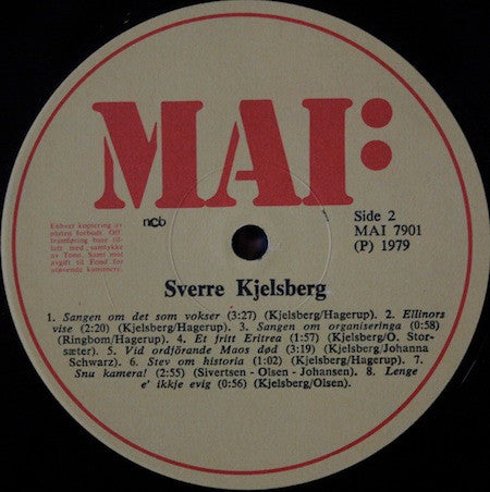 Sverre Kjelsberg : Etter Mørketia (LP, Album)