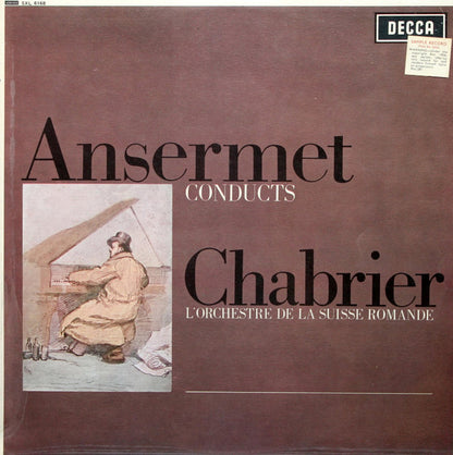 Emmanuel Chabrier, L'Orchestre De La Suisse Romande, Ernest Ansermet : Chabrier: España (LP, RP)