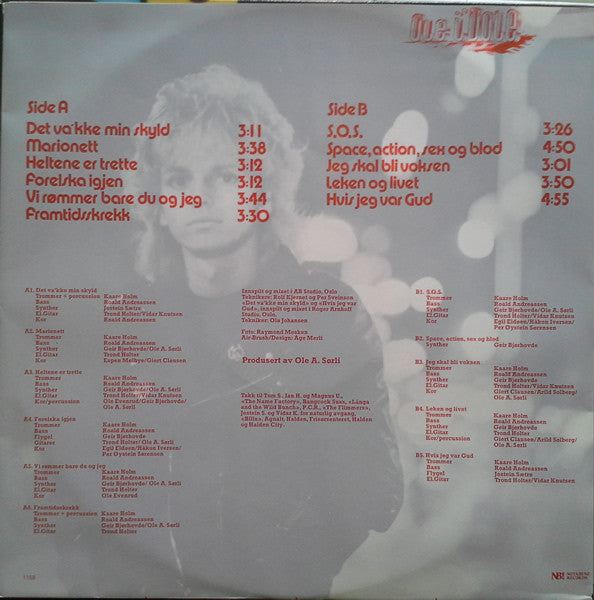 Ole I Dole : Blond Og Billig (LP, Album)