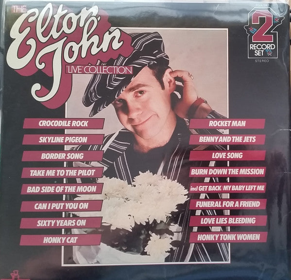 Elton John : The Elton John 'Live' Collection (2xLP, Comp, Gat)