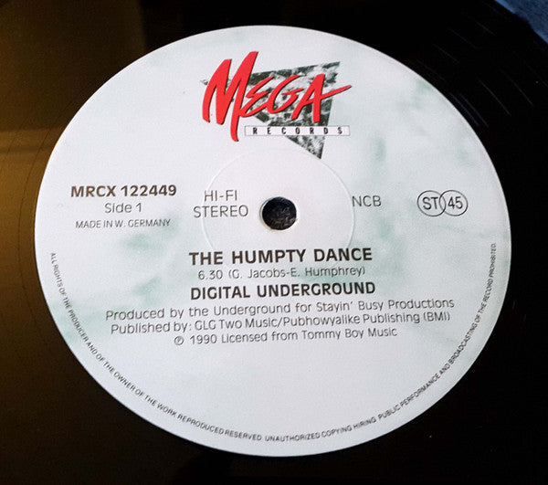Digital Underground : The Humpty Dance / Doowutchyalike (12")