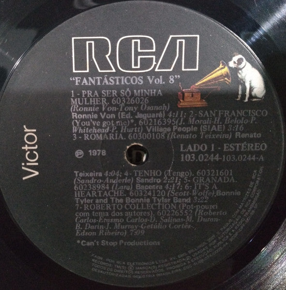 Various : Fantásticos Vol. 8 (LP, Comp)