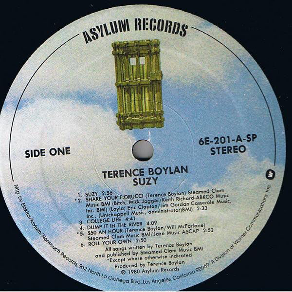 Terence Boylan : Suzy (LP, Album, SP )