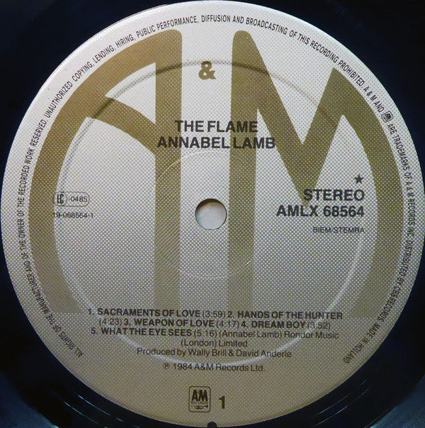 Annabel Lamb : The Flame (LP, Album)