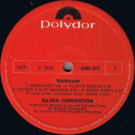 Silver Convention : Madhouse (LP, Album)