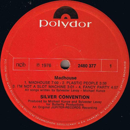 Silver Convention : Madhouse (LP, Album)