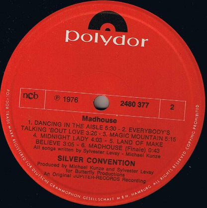 Silver Convention : Madhouse (LP, Album)