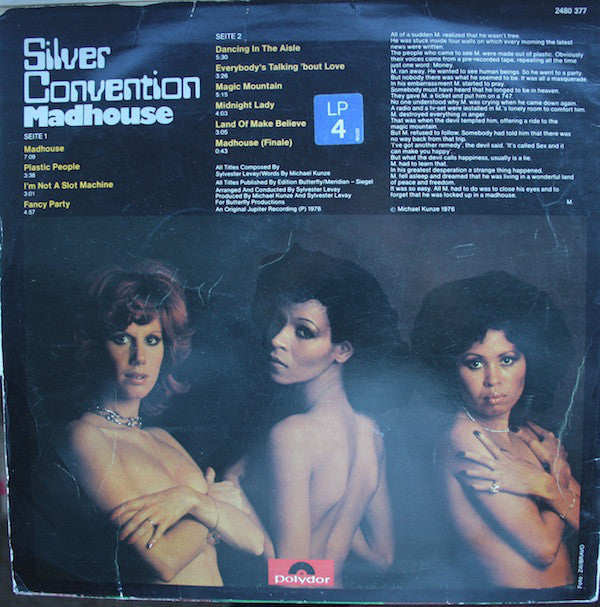 Silver Convention : Madhouse (LP, Album)