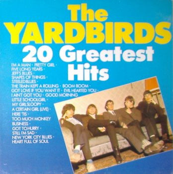 The Yardbirds : 20 Greatest Hits (LP, Comp, Blu)