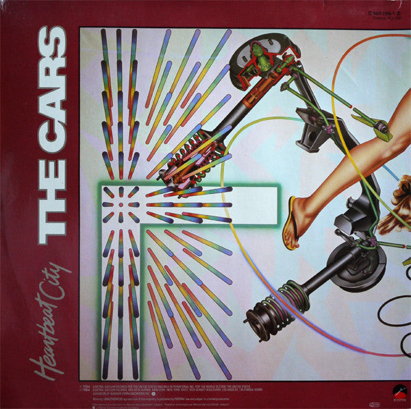 The Cars : Heartbeat City (LP, Album, Gat)