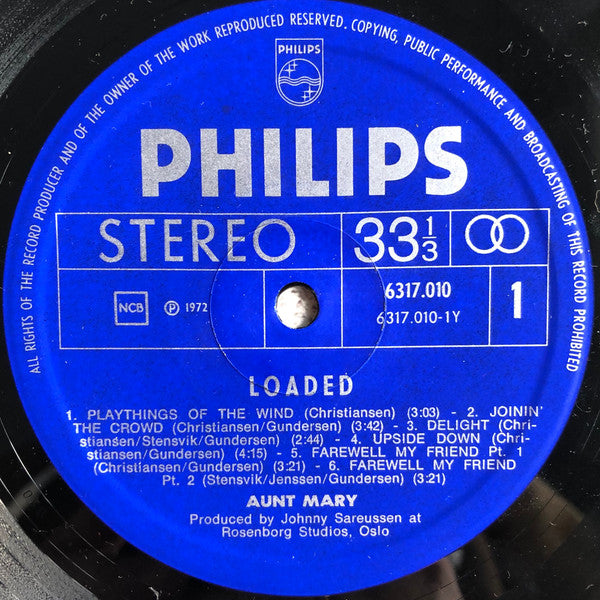 Aunt Mary (2) : Loaded (LP, Album)