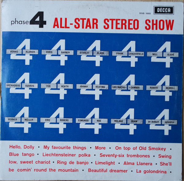 Various : Phase 4 All-Star Stereo Show (LP, Smplr)