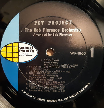 Bob Florence Big Band : Pet Project (LP, Album, Mono)