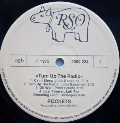 The Rockets (5) : Turn Up The Radio (LP, Album)