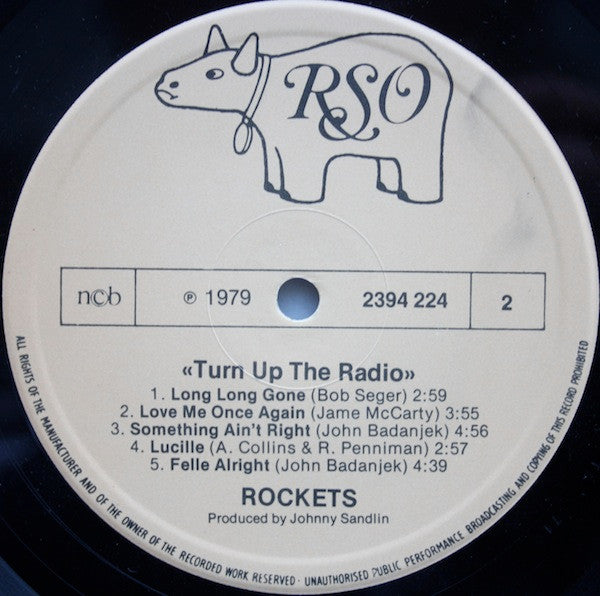 The Rockets (5) : Turn Up The Radio (LP, Album)