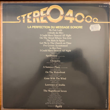 Stanley Black : Les Plus Grandes Musiques De Films (LP, RE)